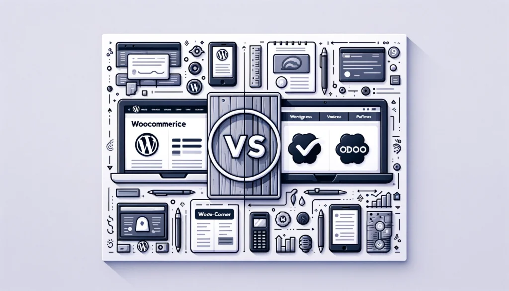 Woocommerce vs Odoo Ecommerce performance
